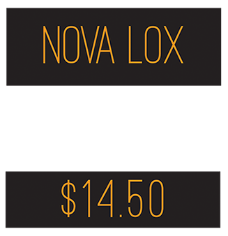 Island Bagels Nova Lox